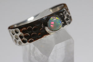 Crystal Opal Ring (size 7 or O)